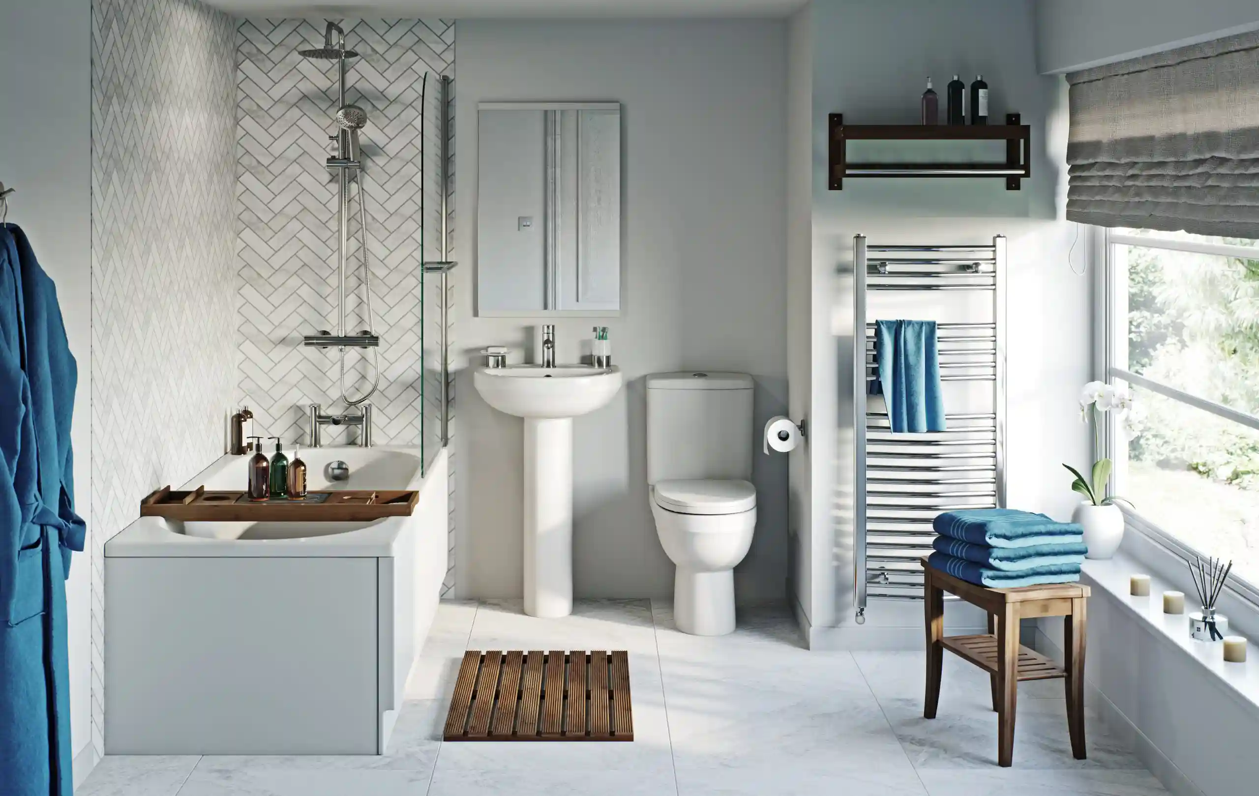 how to choose bathroom materials